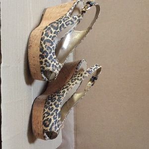 Beautiful Animal Print Wedge